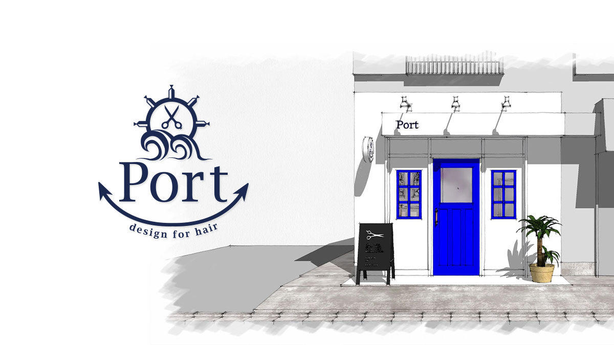 Port 新河岸の美容室port ポート